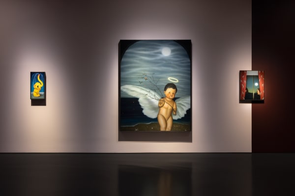 Sun Yitian, Solo Exhibition "Romantic Room", 2025, Installation View. Picture ©Esther Schipper 展览现场图，孙一钿个展“浪漫屋”，2025。图片 ©施博尔画廊