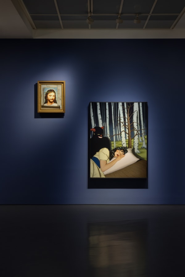 Sun Yitian, Solo Exhibition "Romantic Room", 2025, Installation View. Picture ©Esther Schipper 展览现场图，孙一钿个展“浪漫屋”，2025。图片 ©施博尔画廊