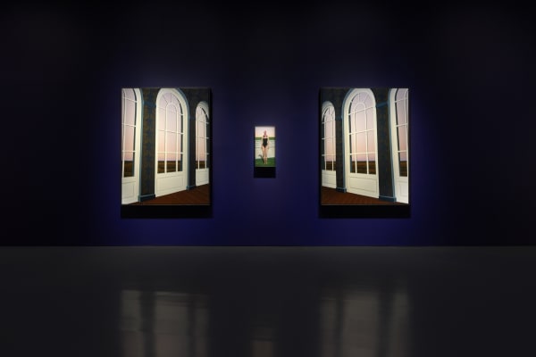 Sun Yitian, Solo Exhibition "Romantic Room", 2025, Installation View. Picture ©Esther Schipper 展览现场图，孙一钿个展“浪漫屋”，2025。图片 ©施博尔画廊