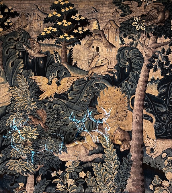 Château de la Trémolière Delphine Gigoux-Martin oeuvres exposition d'été 2024 art contemporain