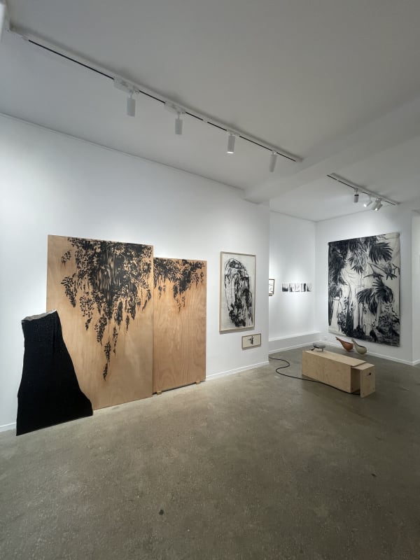 Delphine Gigoux-Martin exposition 2023 art contemporain oeuvres Paris vue d'exposition