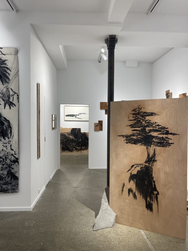 Delphine Gigoux-Martin exposition 2023 art contemporain oeuvres Paris vue d'exposition