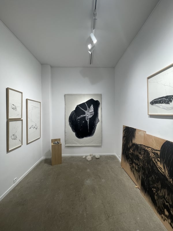 Delphine Gigoux-Martin exposition 2023 art contemporain oeuvres Paris vue d'exposition