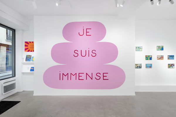 MC Mitout, Je suis immense, exhibition views - Galerie Claire Gastaud, Paris (C) Hafid Lhachmi - ADAGP Paris, 2025.jpg