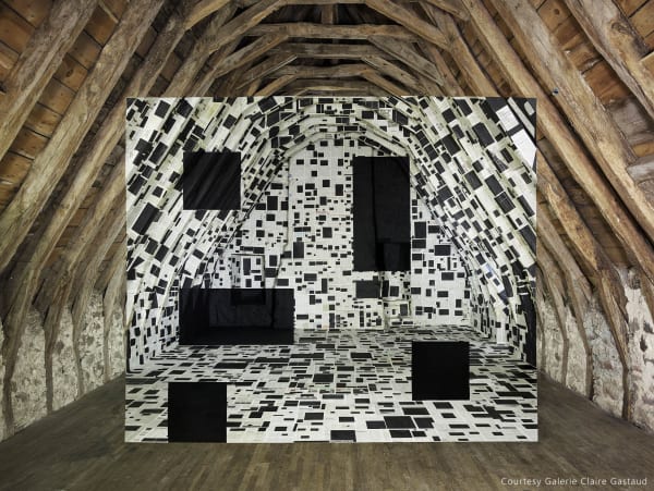 Château de la Trémolière (installation de Georges Rousse)