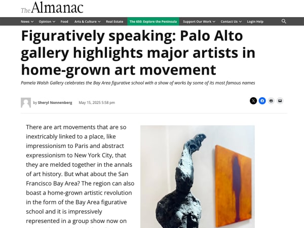Figuratively speaking: Palo Alto gallery highlights major artists in home-grown art movement