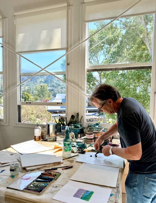 Andrew Faulkner Studio Visit