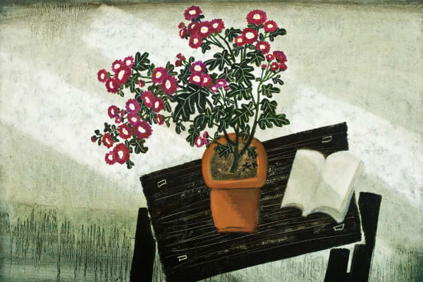 董小蕙 DONG Shaw-hwei - 晴窗-紅茶花