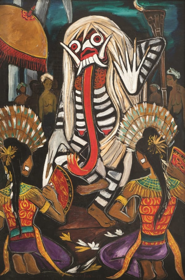 钟泗滨 Cheong Soo Pieng, 峇里舞会