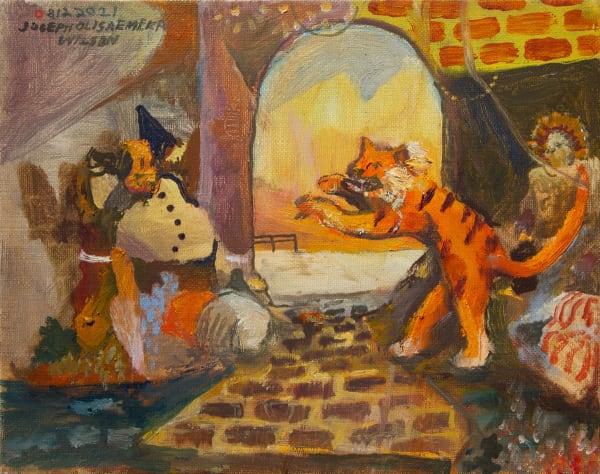 Joseph Olisaemeka Wilson, Conflict with wild animal