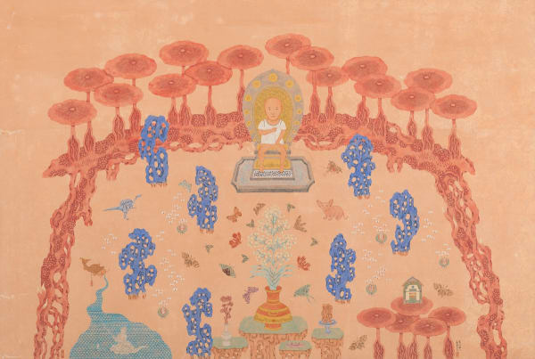 潘信華 Pan Hsinhua, 賞花圖2