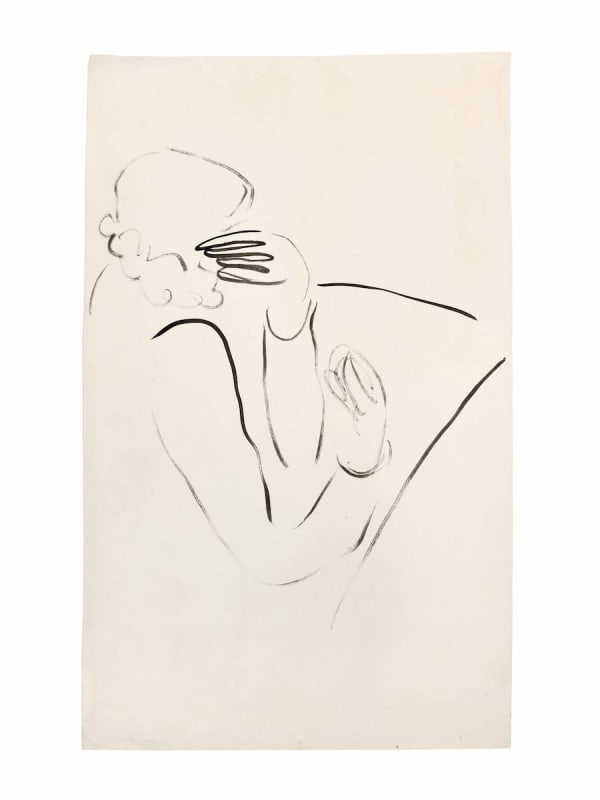 常玉 Sanyu, Femme De Profil Lisant