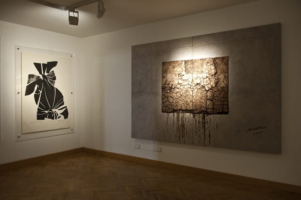 應天齊 Ying Tianqi, Broken Black Series No.5 Traces of Centuries
