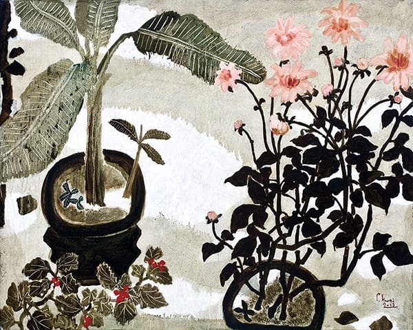 董小蕙 DONG Shaw-hwei, 老院春意-大理花