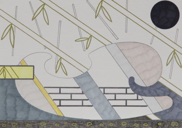 金景鴻 Jinghong, 竹石