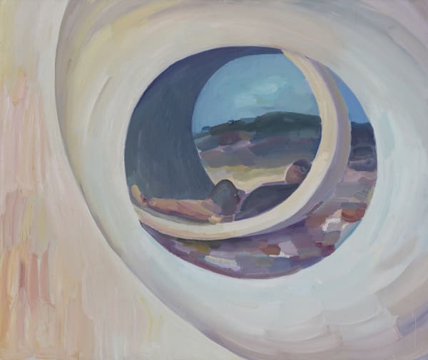 余果 Yu Guo, 涵洞小憩图