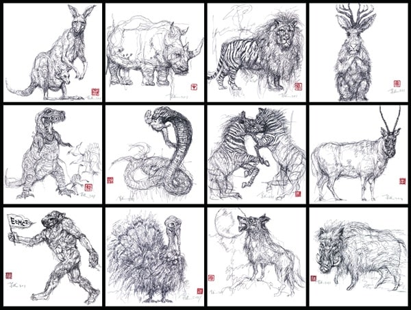 HUA Qing, Destiny The 12 Zodiac Animals