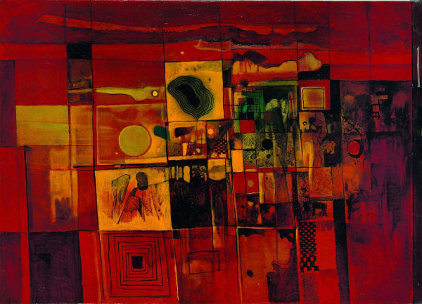 钟泗滨 Cheong Soo Pieng, 黄昏