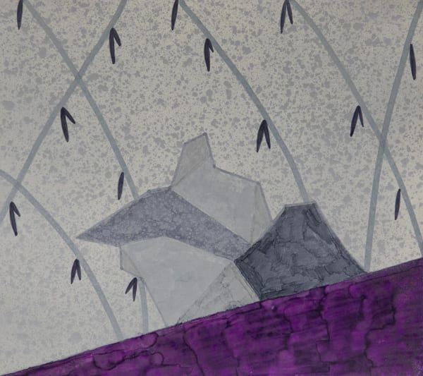 金景鴻 Jinghong, 竹石圖