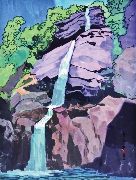 马白水 Ma Paisui, 大智瀑布