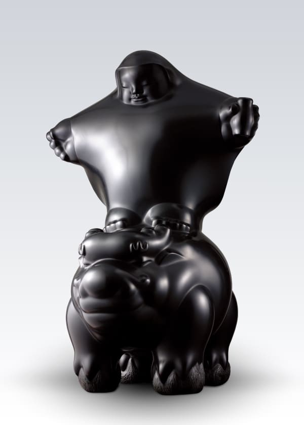 李真 LI CHEN, 大士骑龙