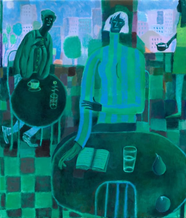 Chase Biado, Alone in a Cafe