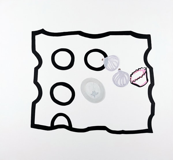 contemporary art, abstract still life