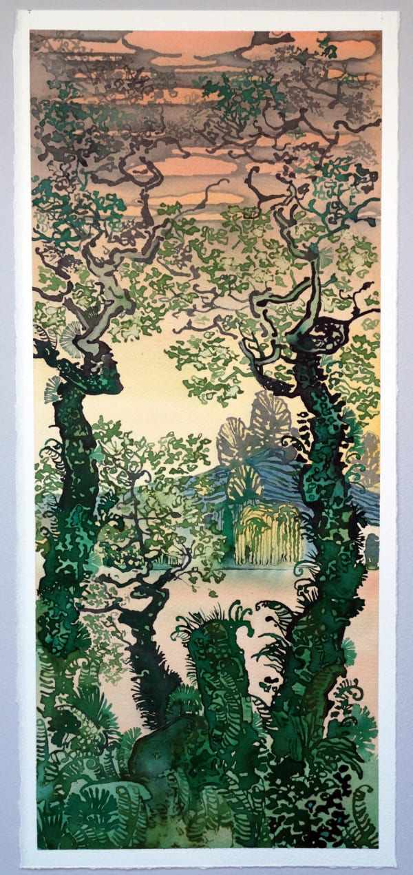 contemporary art mixed media painting