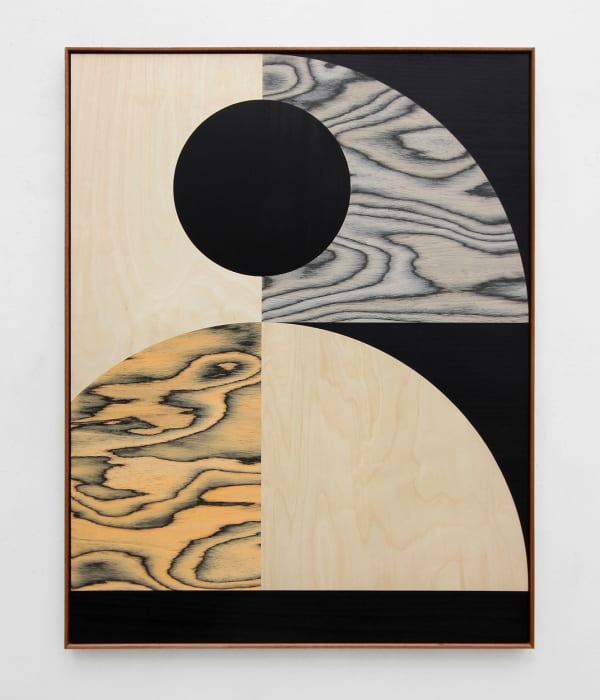 contemporary art wooden veneers