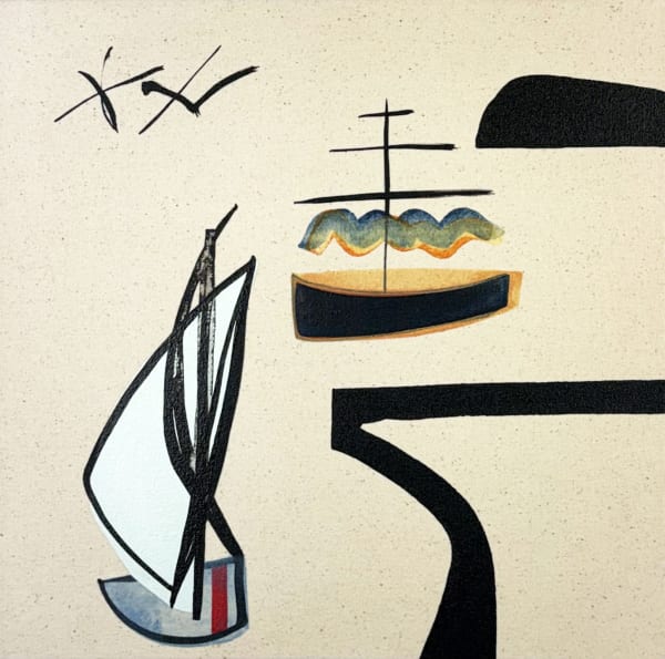 contemporary art, abstract still life