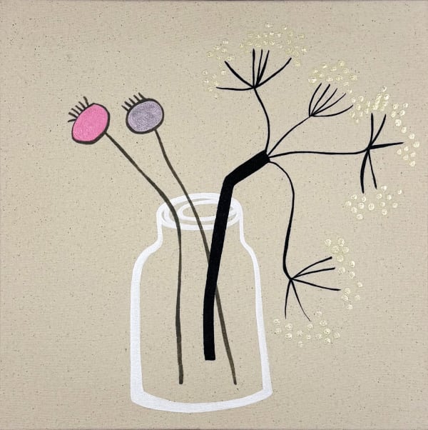 contemporary art, abstract still life