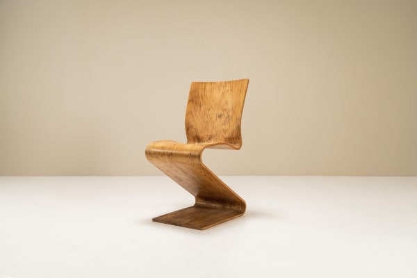 Non-Serial Model 275 S-Chair by Verner Panton in Bent Fineer, Denmark 1956