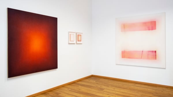 Ausstellungsansicht Selections I Margit Hartnagel, Eberhard Ross, Stephan Wurmer