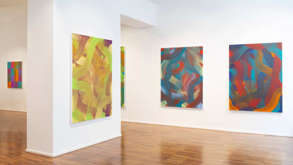 Ausstellungsansicht: Rupert Eder, fearless light, oil