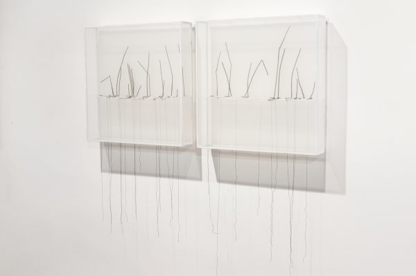 Ausstellungsansicht art and nature II, David John Flynn • Sheila Furlan • Paul Diestel, 2021