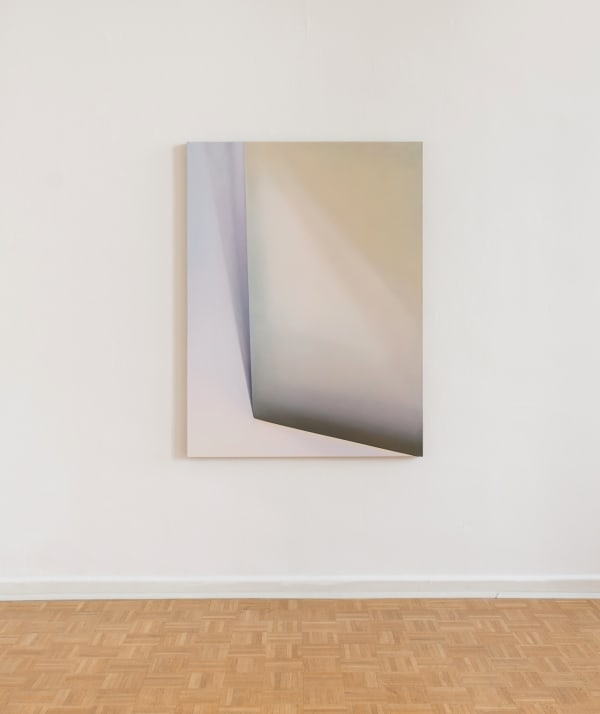 Friederike Walter - Teilung Gelb, Blau, Grau, 2025