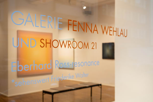 Eberhard Ross • resonance *sehenswert Friederike Walter, Malerei