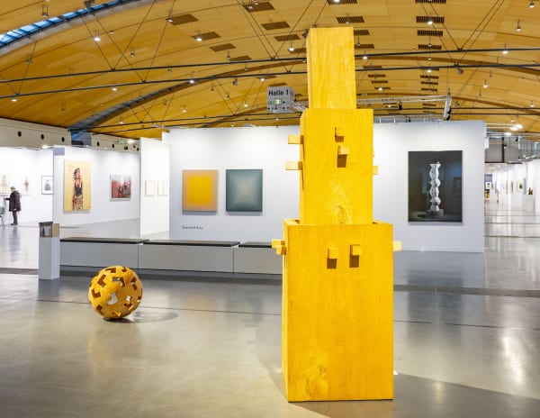 Art Karlsruhe 2025, Galerie Fenna Wehlau, Skulpturenplatz, Stephan Wurmer