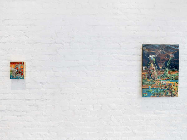 Tomasz Kulka, Loża, 2024. Installation View. Courtesy of Nguyen Wahed and the artist.