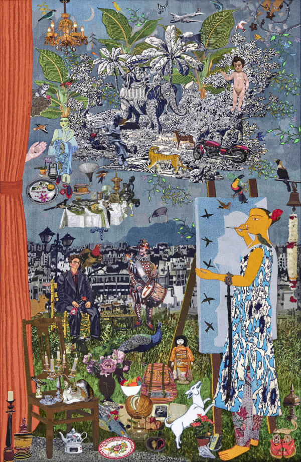 Rekha Rodwittiya , Home is Wherever You Are - Work 2, 2024