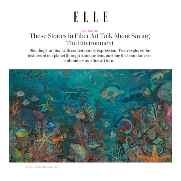 ELLE, These Stories In Fiber Art Talk About Saving The Environment