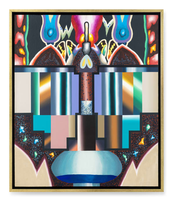 Zul Hanafi Glitter Eyes, 2025 Acrylic on canvas 61 x 50.8 cm