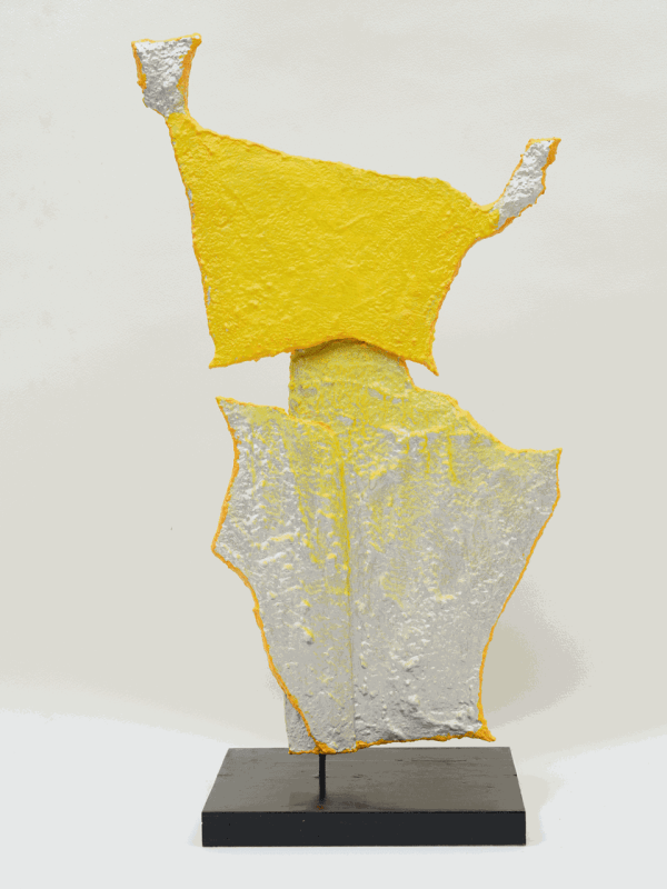 Wong Perng Fey Sculpture III, 2025Acrylic on wood 83 x 51 x 10 cm