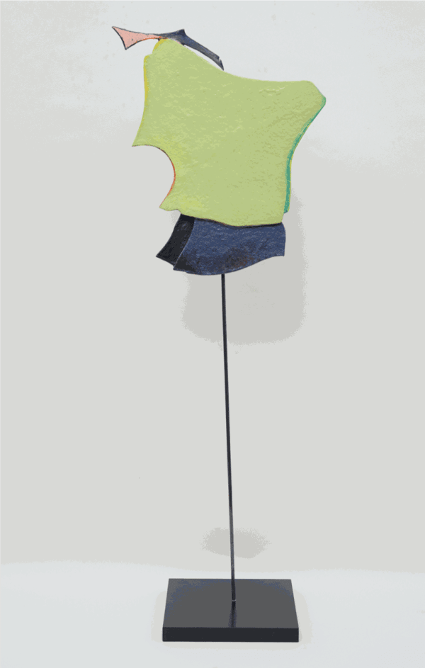 Wong Perng Fey The Professor, 2025Acrylic on wood 155 x 56 x 35 cm