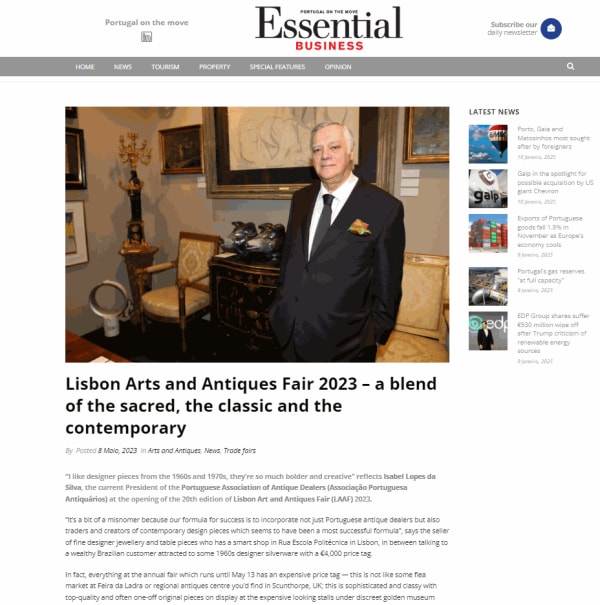 Lisbon Arts and Antiques Fair 2023