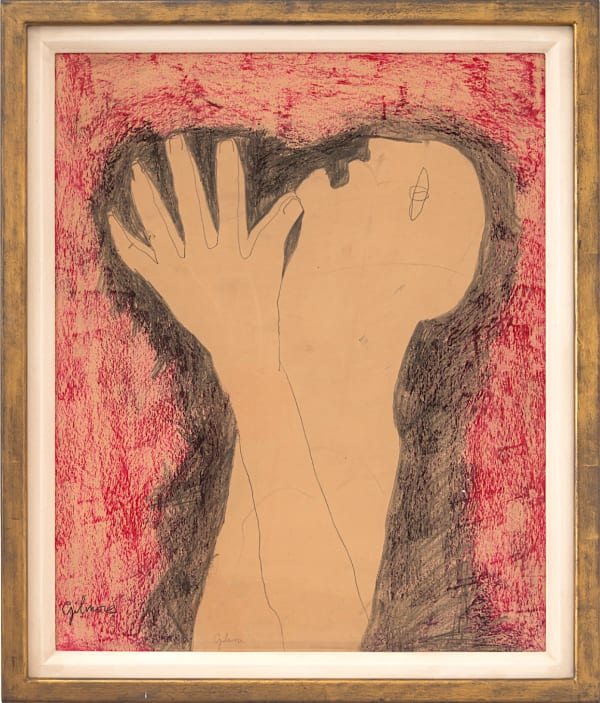 Maeve Gilmore (1917-1983), Portrait of Mervyn Peake , c. 1967
