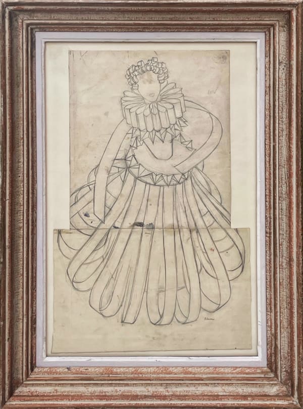 Marion Adnams (1898-1995), Study for L'infante égarée, c. 1944