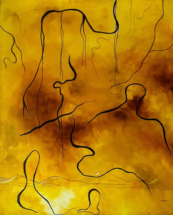 Cossette Zeno (1930 - ), Dreams Suspended in the Desert, 1954