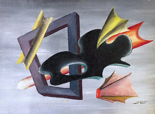 Cossette Zeno (1930 - ), First Painting at University of Puerto Rico, 1950