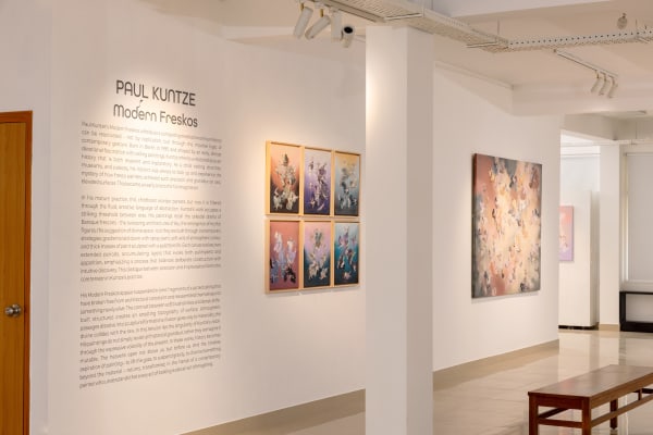 Modern Freskos Paul Kuntze